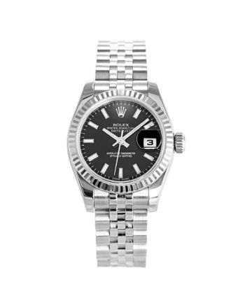 Rolex Datejust Black 179174 Ladies 26MM