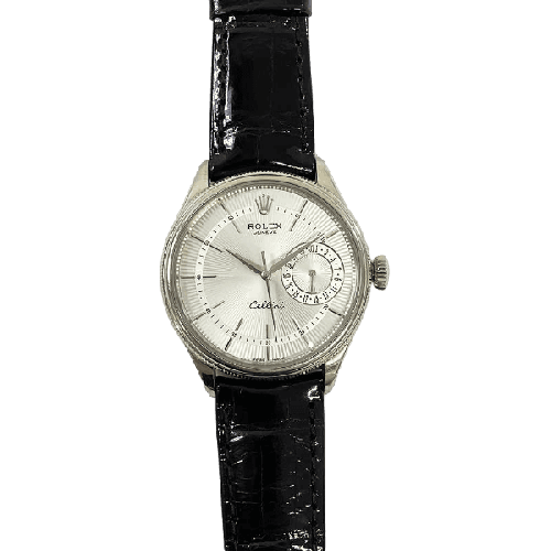 Rolex Cellini Date 50519 Silver Dial Sep 2015